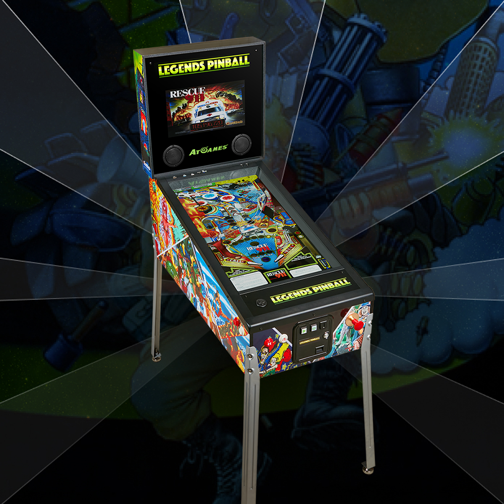 Legends Pinball, máquina de arcada de tamaño completo, Home Arcade,  videojuegos retro clásicos, 22 juegos de pinball con licencia de género