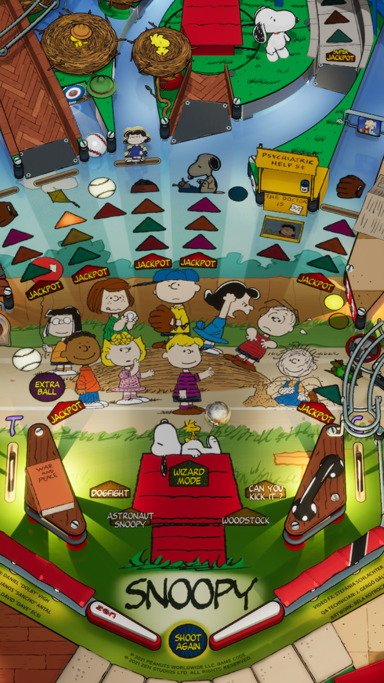 Peanuts Snoopy Pinball Legends Single Pack (Legends 4K™ ONLY)