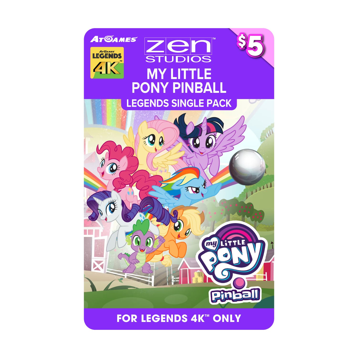 MY LITTLE PONY Pinball (For Legends 4K™ Pinball ONLY)