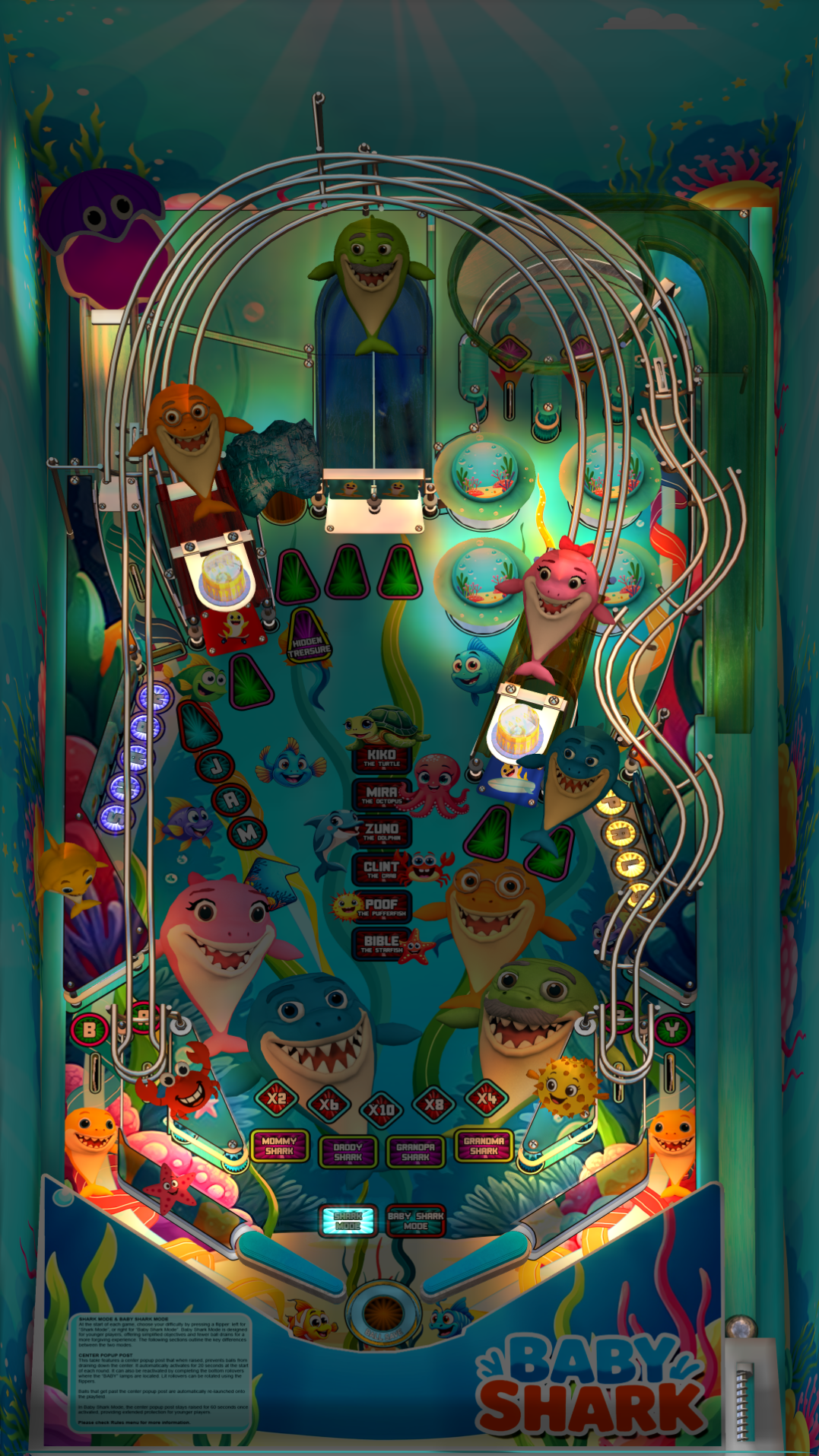 Baby Shark Legends Single Pack (For Legends 4K™ Pinball ONLY)