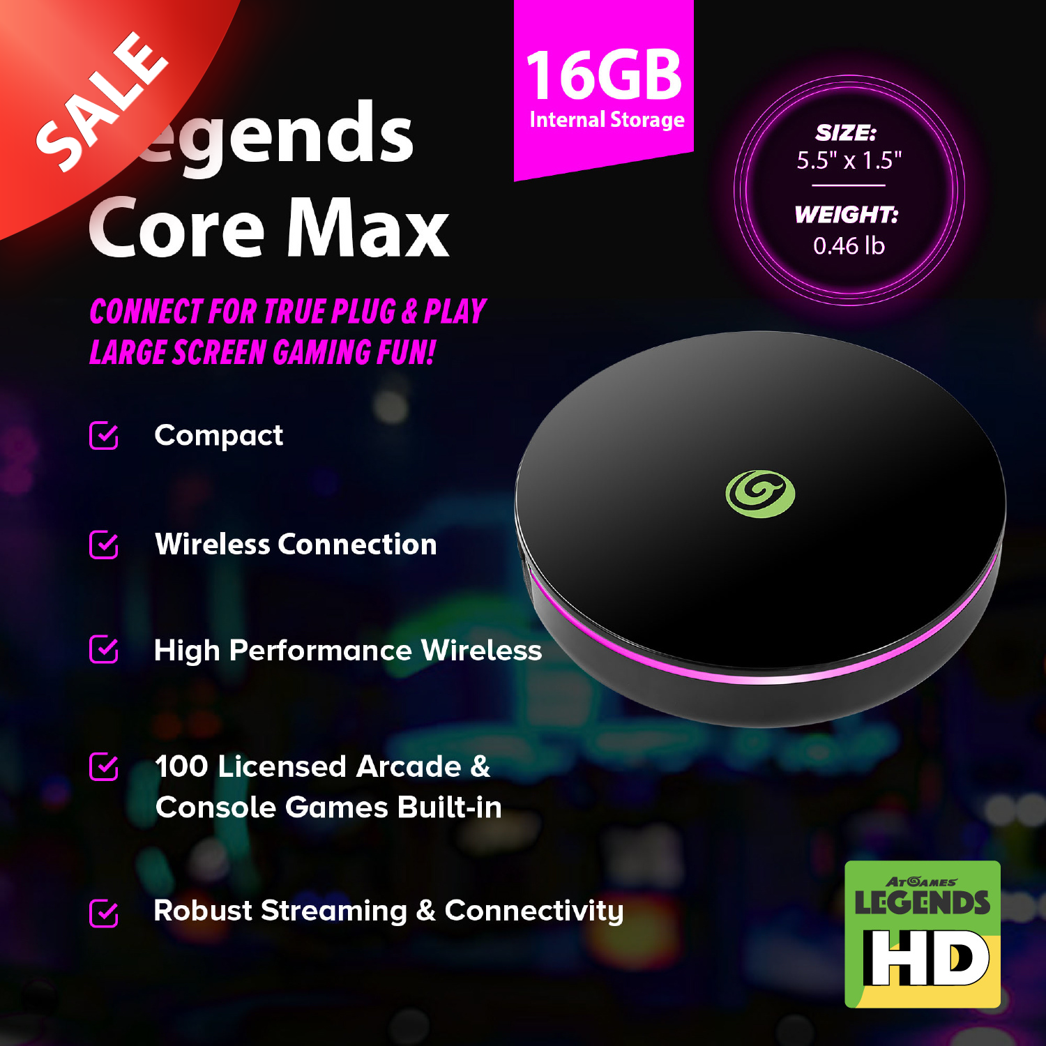 Legends Core Max HD