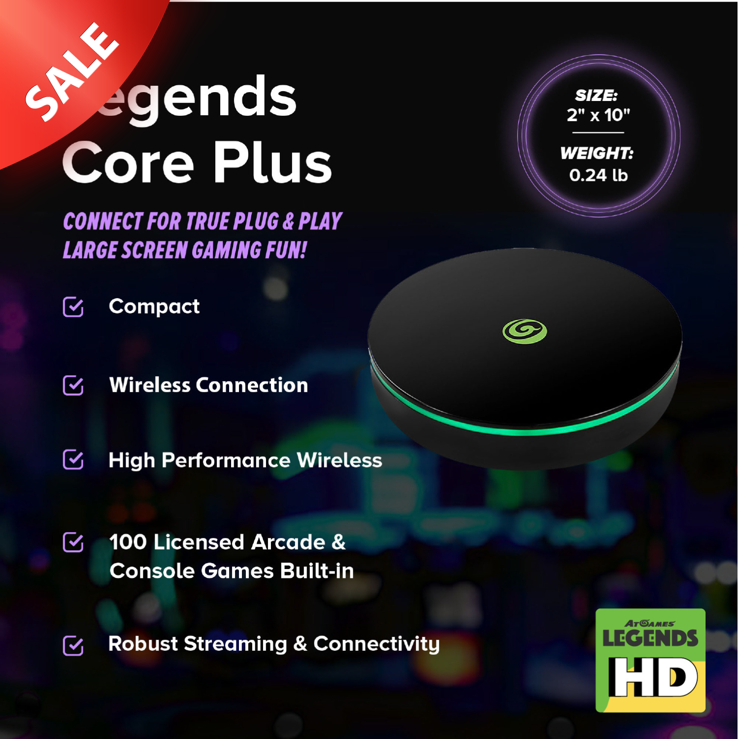 Legends Core Plus™ HD