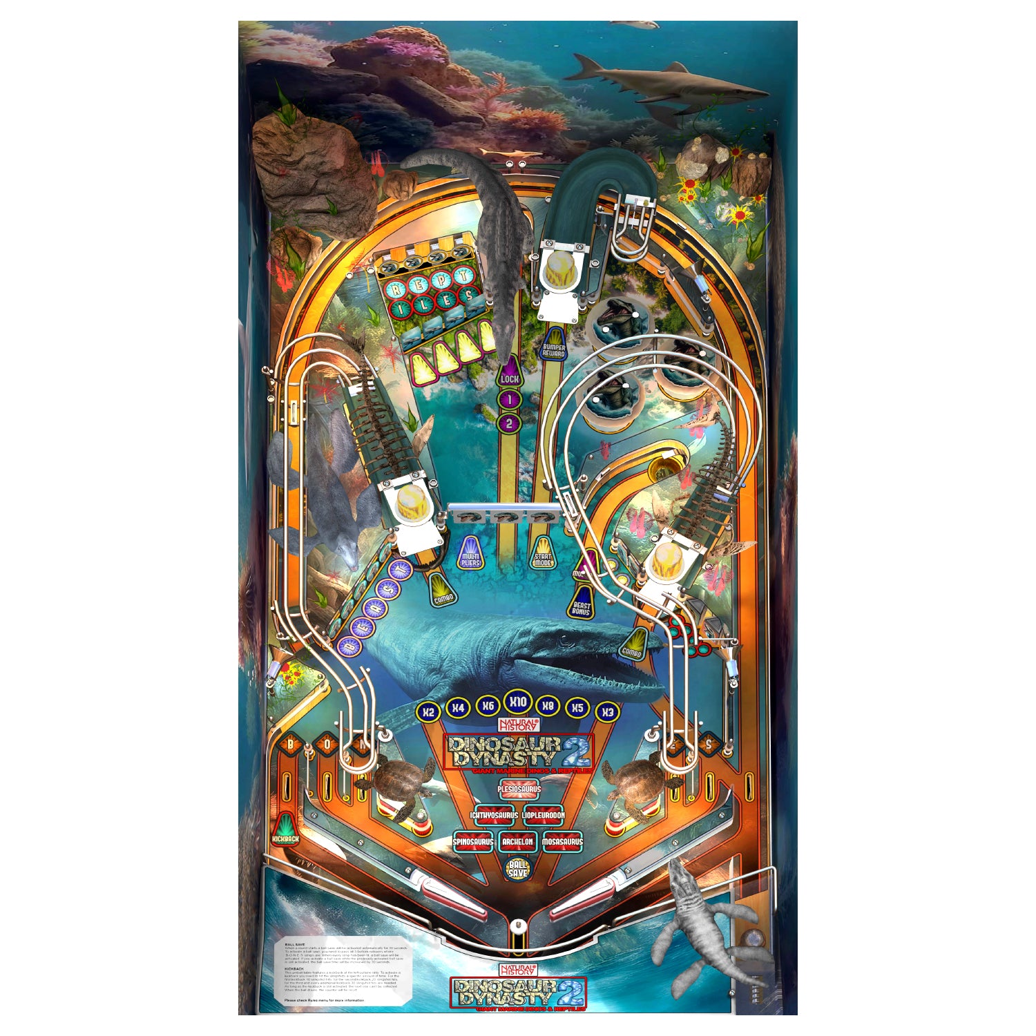 Natural History Pinball Pack 3 <br>(For Legends 4K™ Pinball ONLY)