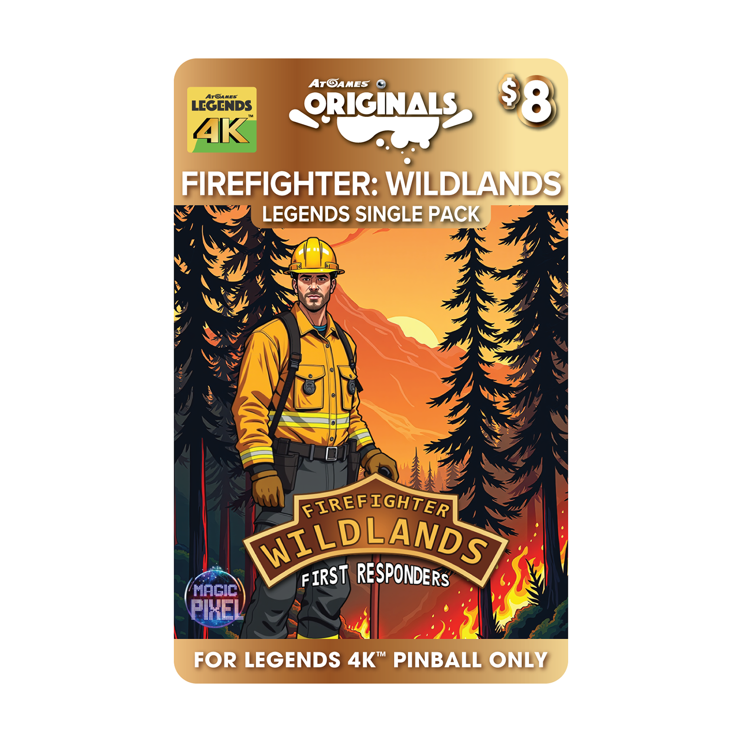 カリフォルニーさま専用 WILDLANDS Firefighter: Wildlands Legends Single Pack (For Legends 4K™ Pinball ON