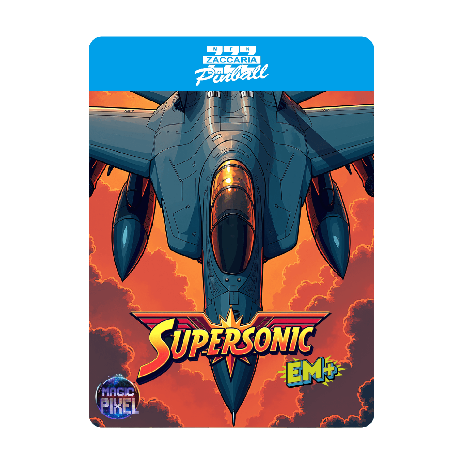Zaccaria Supersonic EM+ (For Legends Pinball HD and Legends Pinball Micro HD Only)