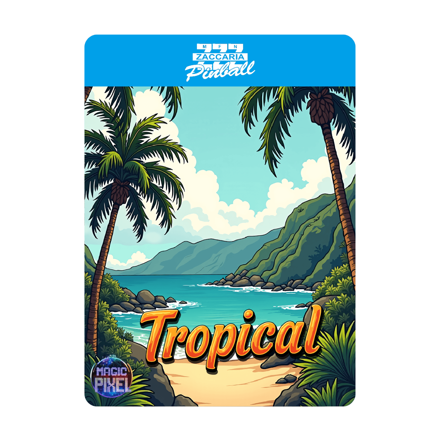 Zaccaria Tropical EM+ (For Legends Pinball HD and Legends Pinball Micr
