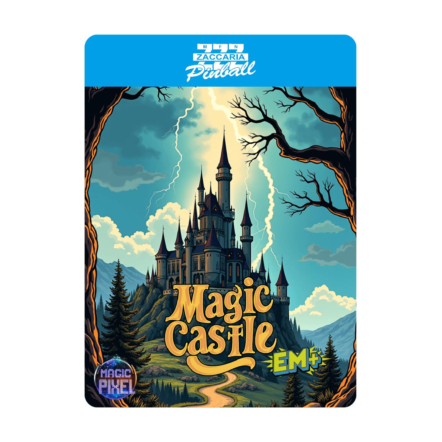 Zaccaria Magic Castle EM+ (For Legends Pinball HD and Legends Pinball Micro HD Only)
