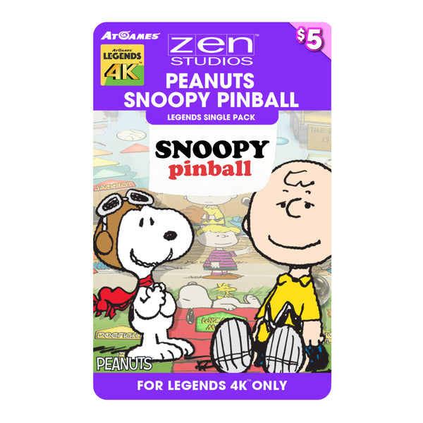 Peanuts Snoopy Pinball Legends Single Pack (Legends 4K™ ONLY)