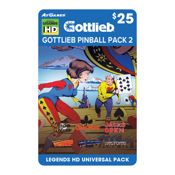 Gottlieb HD Pinball Pack 2 (Legends HD ONLY)