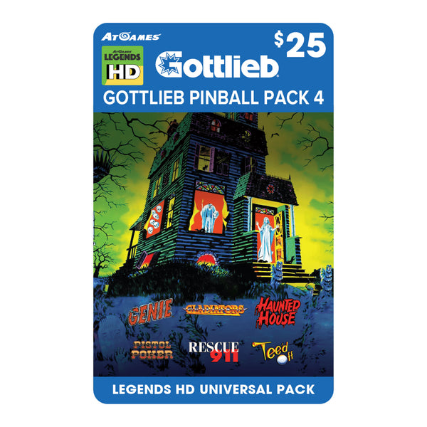 Gottlieb HD Pinball Pack 4 (Legends HD ONLY)