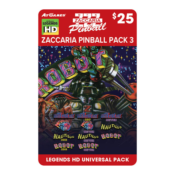 Zaccaria HD Pinball Pack 3 (Legends HD ONLY)