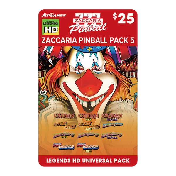 Zaccaria HD Pinball Pack 5 (Legends HD ONLY)