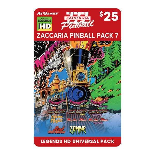 Zaccaria HD Pinball Pack 7 (Legends HD ONLY)