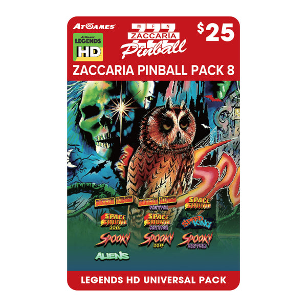 Zaccaria HD Pinball Pack 8 (Legends HD ONLY)