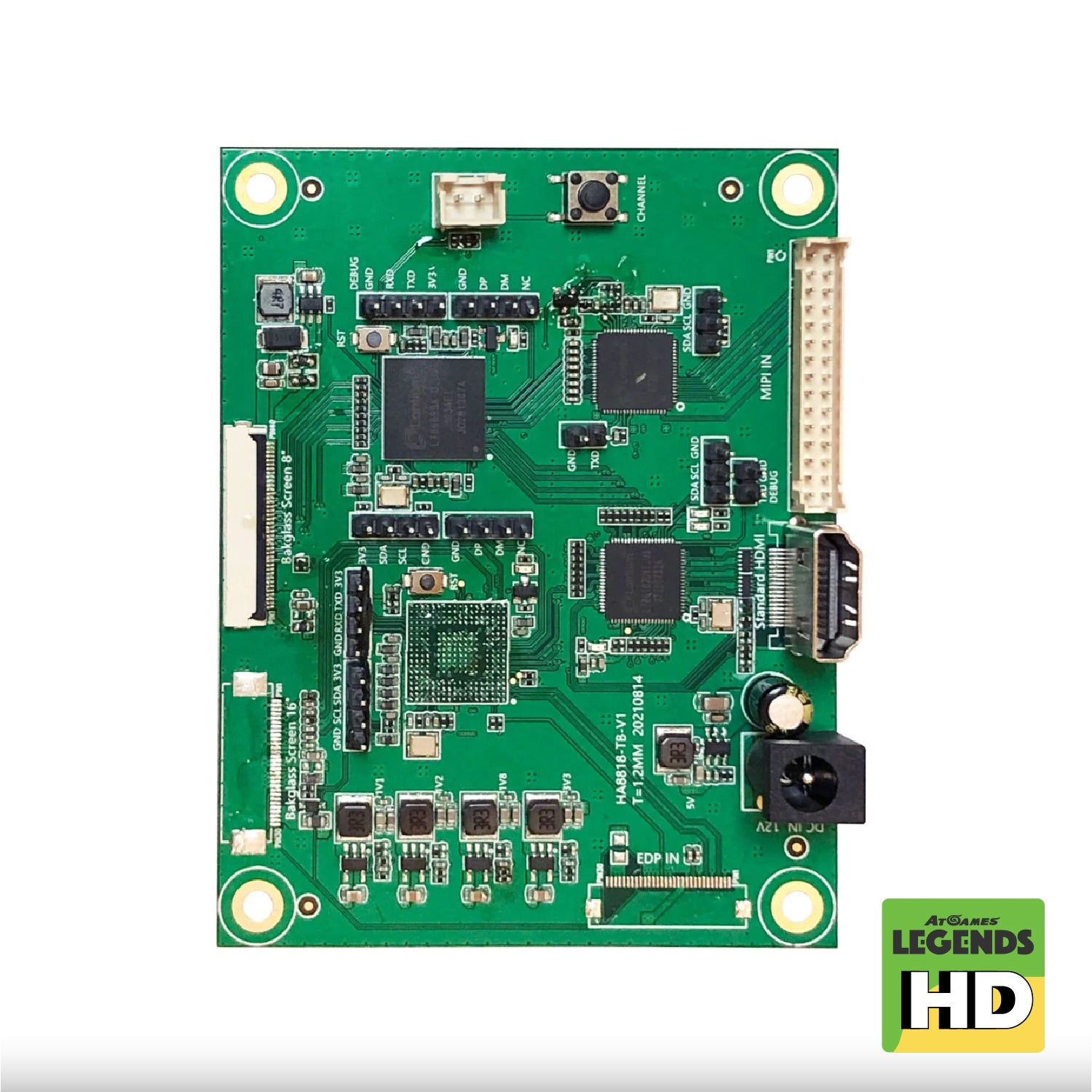 Preorder - Video Input Backglass Switchboard for Legends Pinball Micro HD