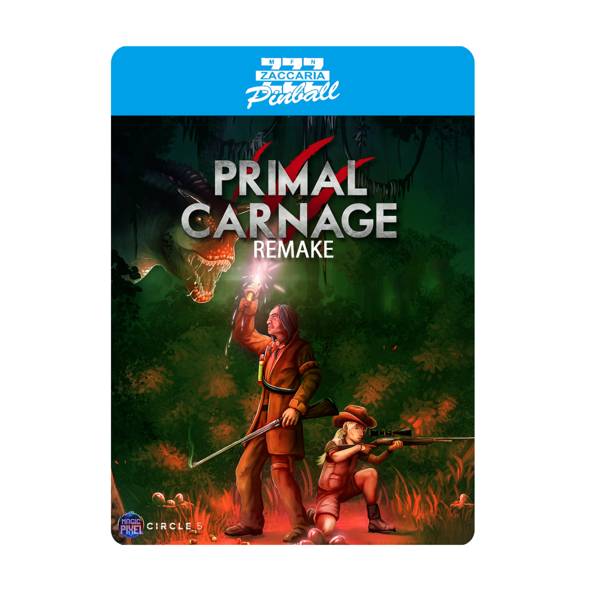 Zaccaria Primal Carnage Remake Legends Single Pack (For Legends Pinball HD and Legends Pinball Micro HD Only)