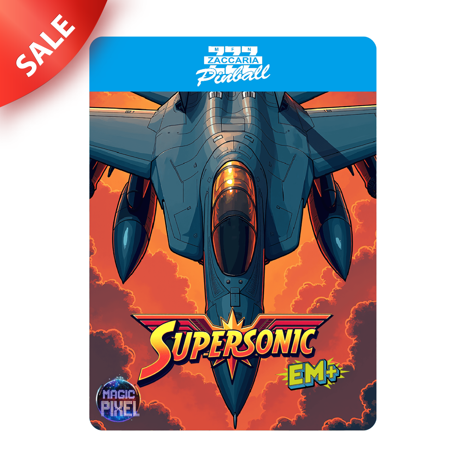 Zaccaria Supersonic EM+ (For Legends Pinball HD and Legends Pinball Micro HD Only)