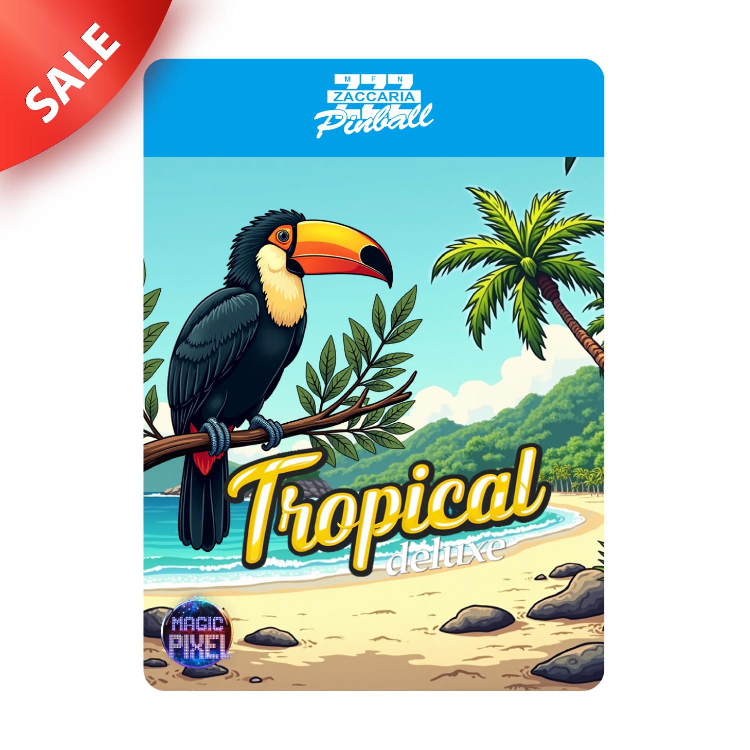 Zaccaria Tropical Deluxe (For Legends Pinball HD and Legends Pinball Micro HD Only)