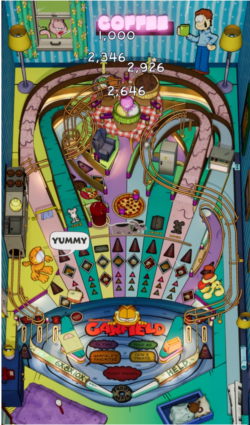 Garfield Pinball Legends Single Pack (For Legends 4K™ Pinball ONLY)