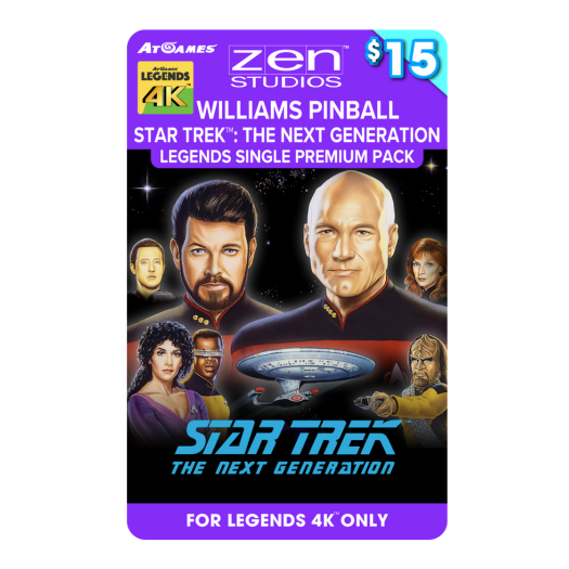 Williams™ Pinball Star Trek™: The Next Generation (Legends 4K™ ONLY)