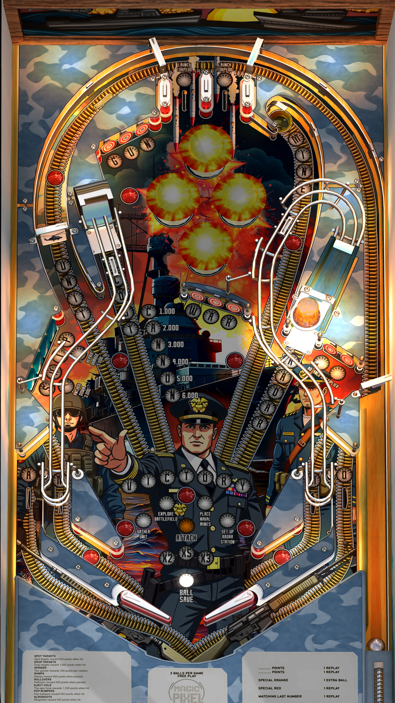 Zaccaria Battle EM+ (For Legends Pinball HD and Legends Pinball Micro HD Only)