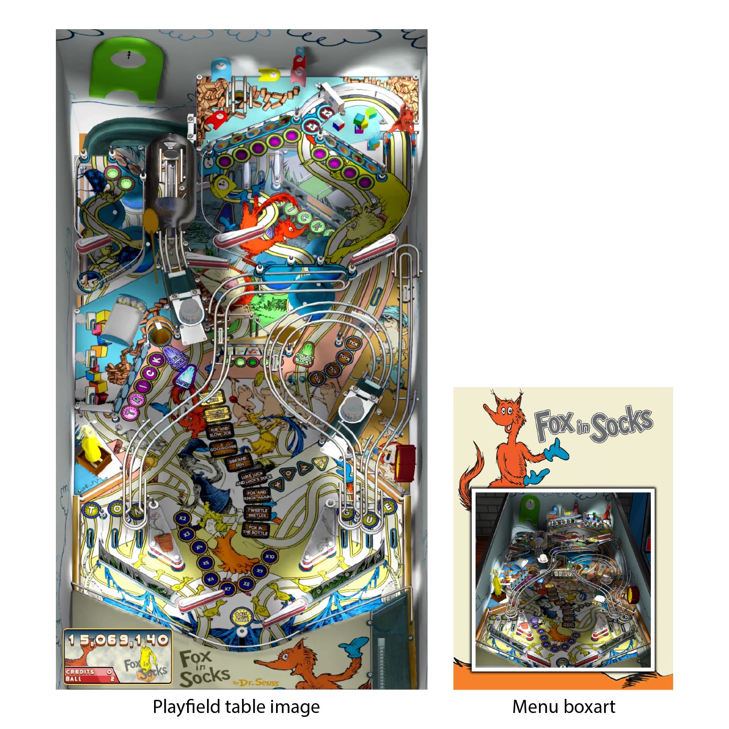 Dr. Seuss™ Pinball Pack 1 (Legends HD Universal Pack)