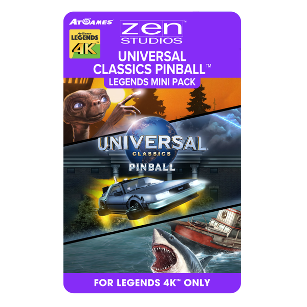 Universal Classics Pinball™ Legends Mini Pack (For Legends 4K™ Pinball ONLY)