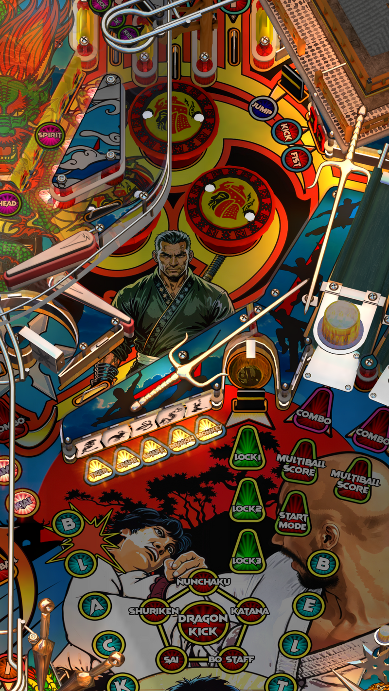 Zaccaria Blackbelt Deluxe Single Pack (Legends Pinball HD and Legends Pinball Micro HD ONLY)