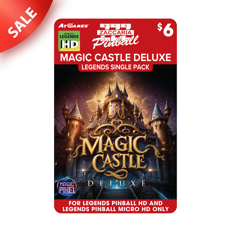 Zaccaria Magic Castle Deluxe Single Pack (For Legends Pinball HD and Legends Pinball Micro HD Only)
