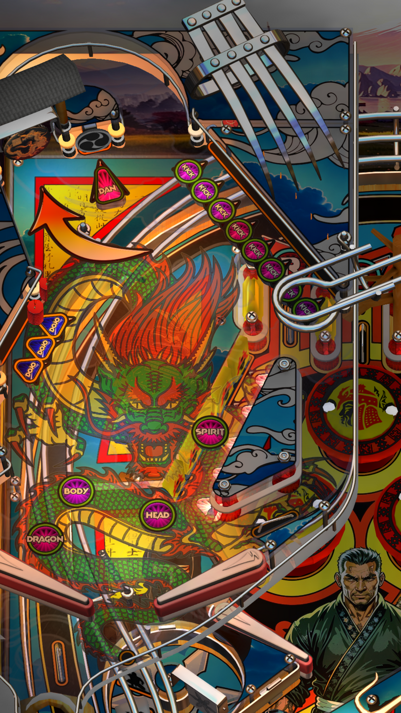 Zaccaria Blackbelt Deluxe Single Pack (Legends Pinball HD and Legends Pinball Micro HD ONLY)