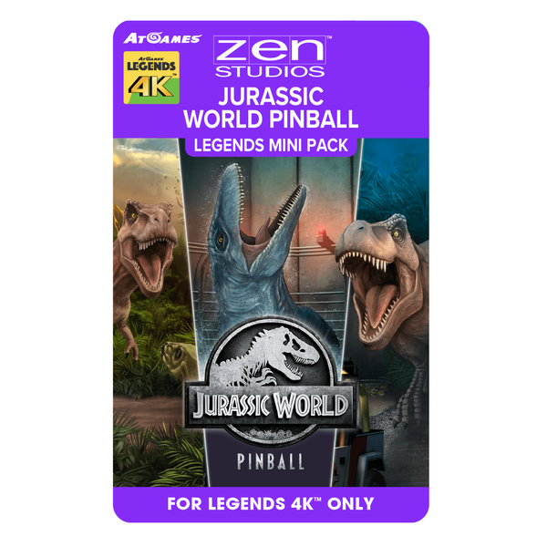 Jurassic World Pinball Legends Mini Pack (For Legends 4K™ Pinball ONLY)