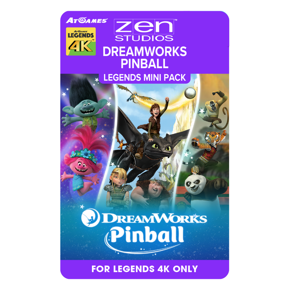 DreamWorks Pinball Legends Mini Pack (For Legends 4K™ Pinball ONLY)