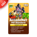 ArcadeNet® HD Standard Plan Prepaid (Legends HD ONLY)