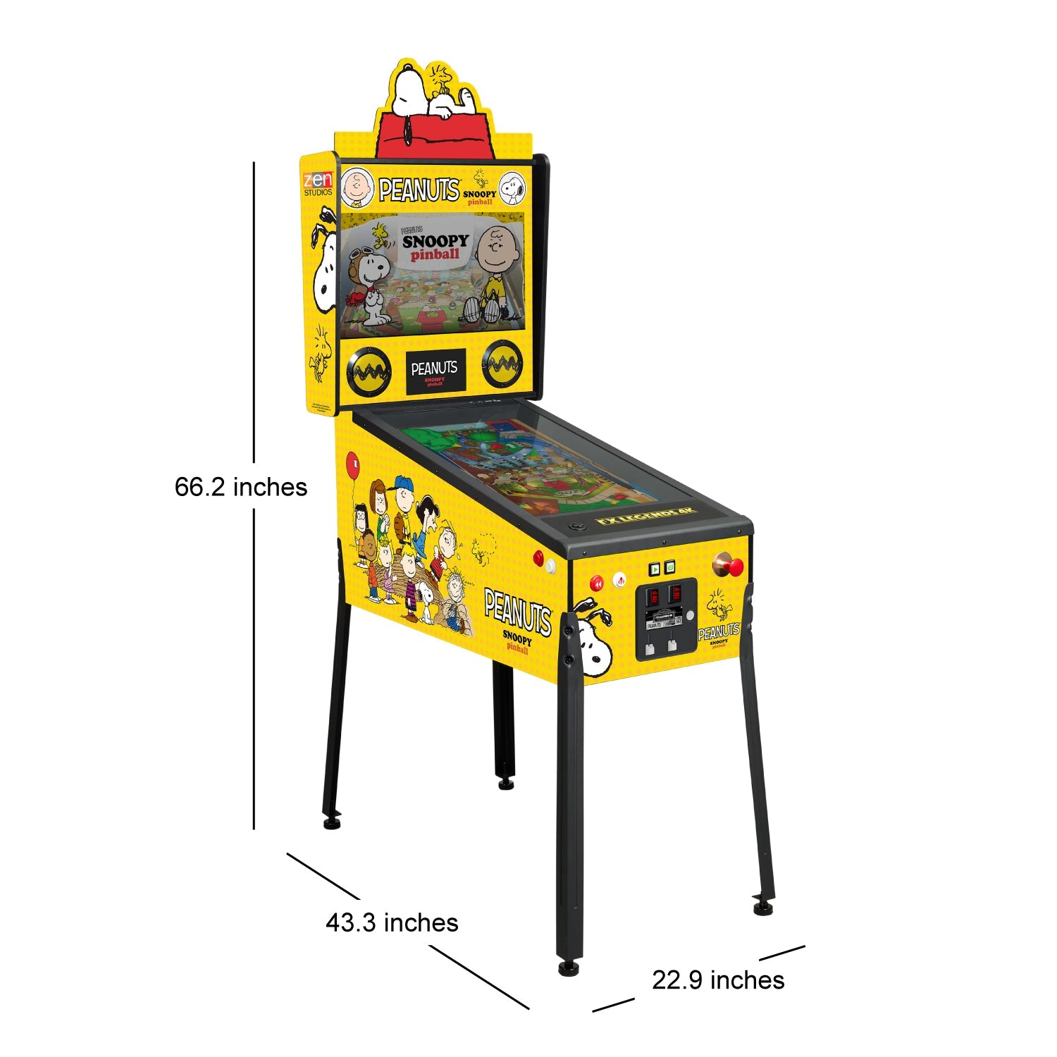 Reservation Purchase - Your Legends Pinball 4KP - FX Legends 4K Peanuts Collector’s Edition (CEP) ($1,499.99) is ready for ordering!