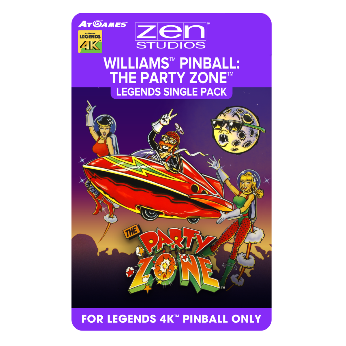 Williams™ Pinball: The Party Zone™ Legends Single Pack (For Legends 4K