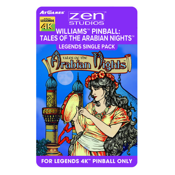 Williams™ Pinball: Tales of the Arabian Nights™ Legends Single Pack (For Legends 4K™ Pinball ONLY)