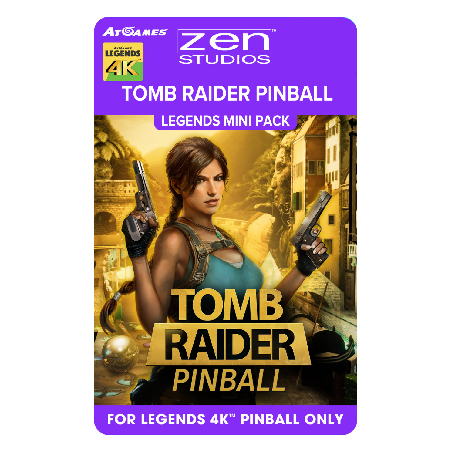 Tomb Raider Pinball Legends Mini Pack (For Legends 4K™ Pinball ONLY)