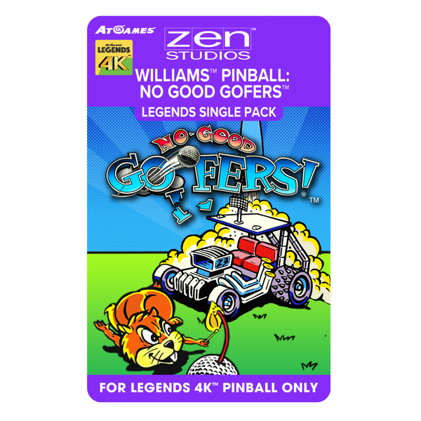 Williams™ Pinball: No Good Gofers™ Legends Single Pack (For Legends 4K™ Pinball ONLY)