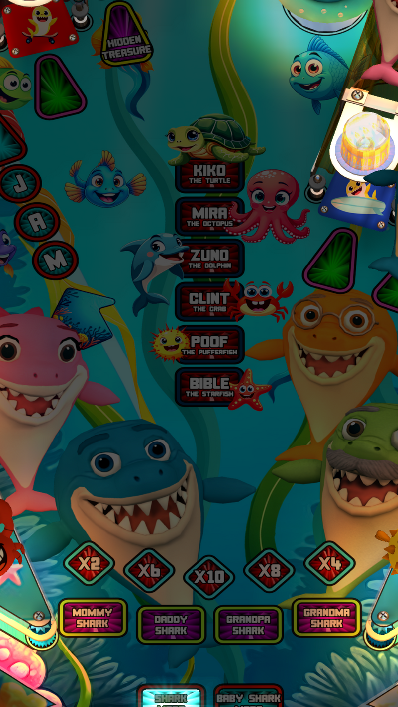 Baby Shark Legends Single Pack (For Legends 4K™ Pinball ONLY)
