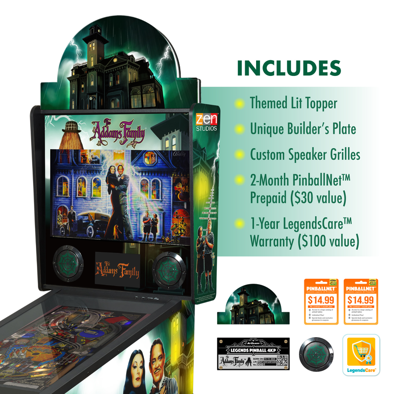 Legends Pinball 4KP The Addams Family™ [Standard Edition]