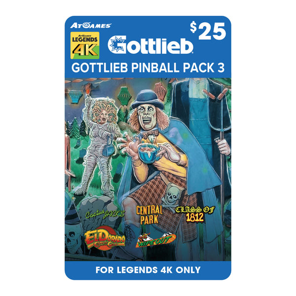 Preorder - Gottlieb 4K Pinball Pack 3