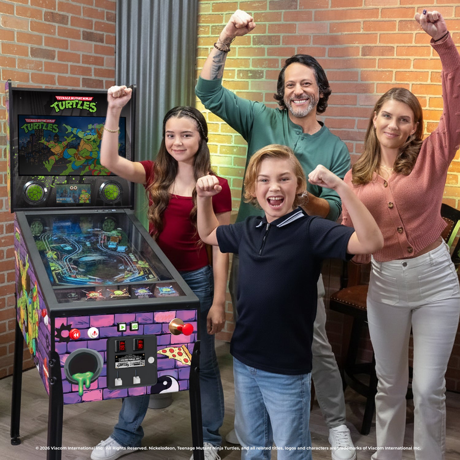 Legends Pinball 4KP Teenage Mutant Ninja Turtles Premium Starter with SSF Kit™ Preinstalled