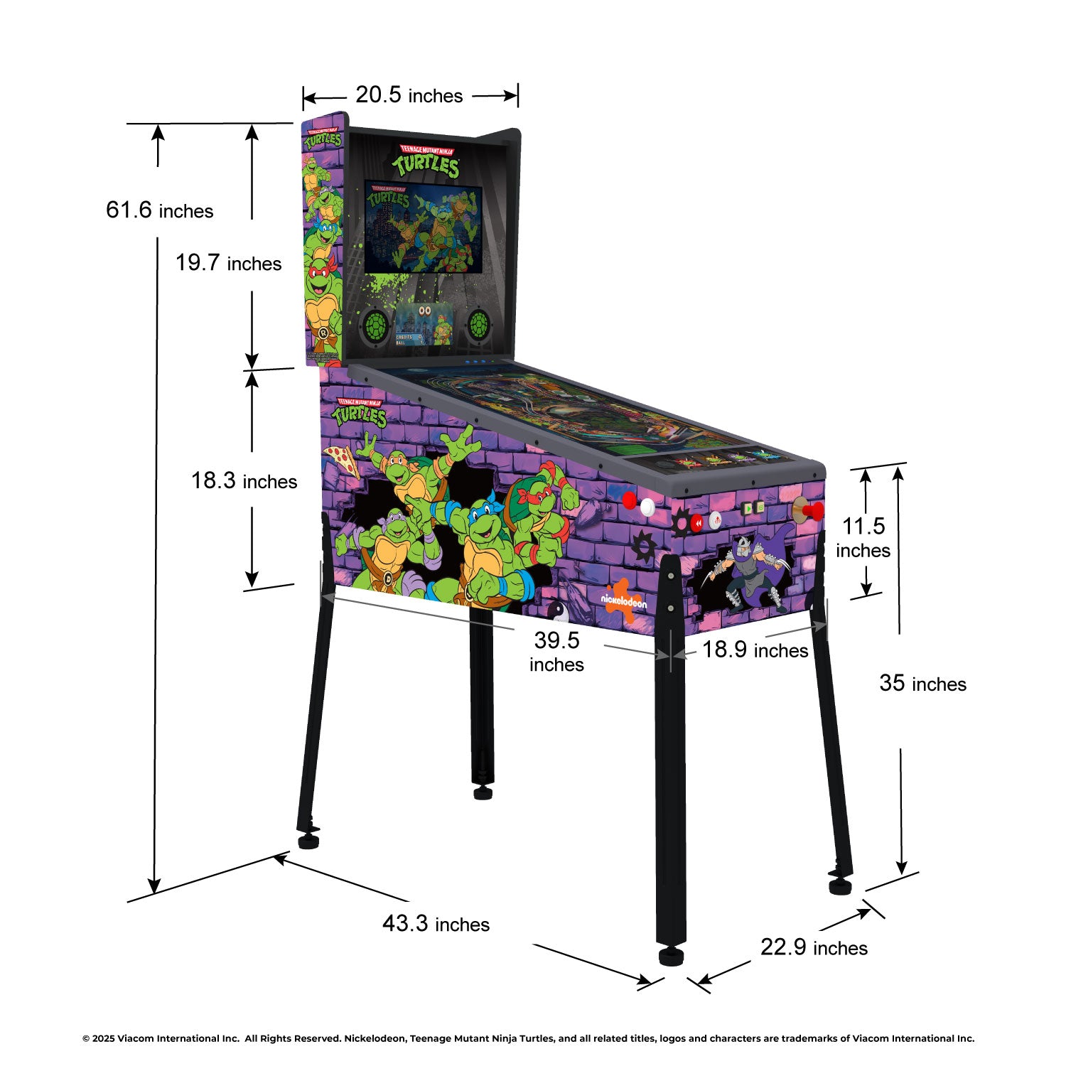 Legends Pinball HDP™ Teenage Mutant Ninja Turtles