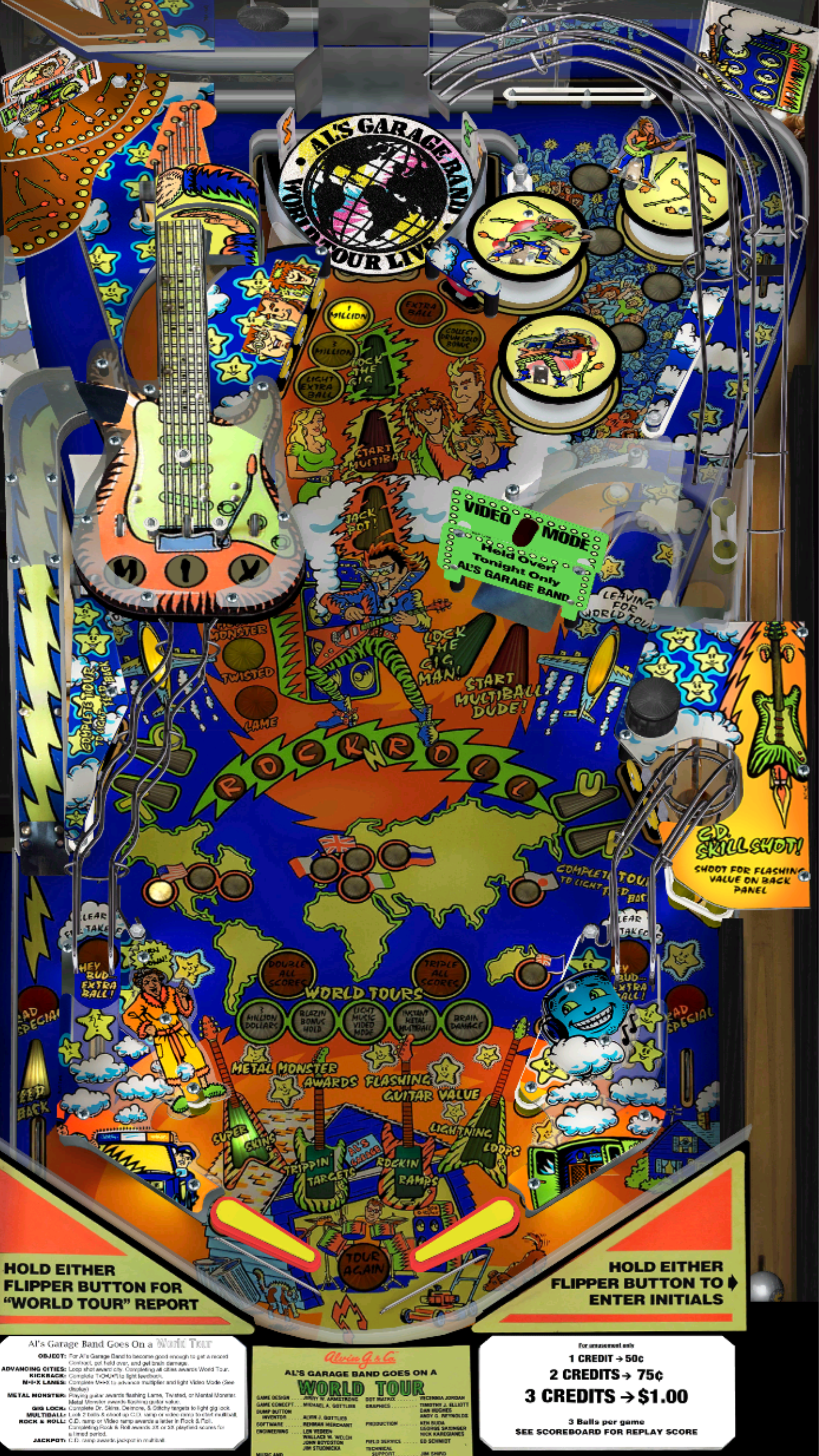 Gottlieb Pinball Pack 1 (For Legends 4K™ Pinball ONLY)