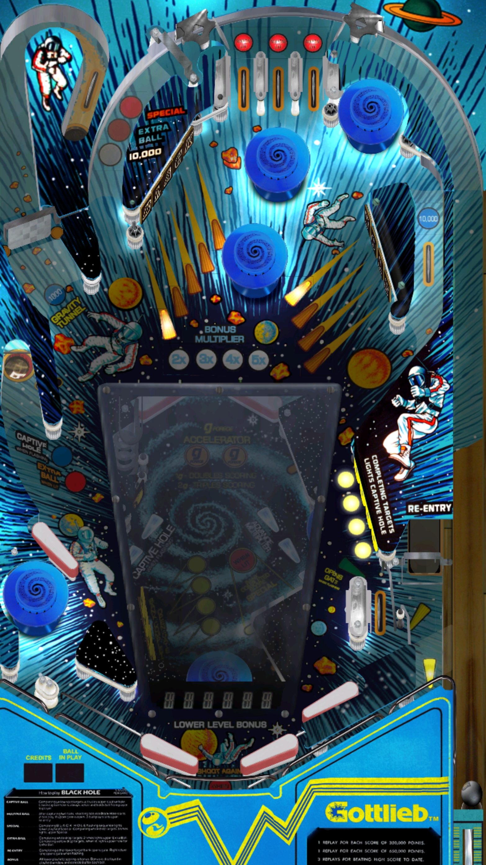 Gottlieb Pinball Pack 1 (For Legends 4K™ Pinball ONLY)