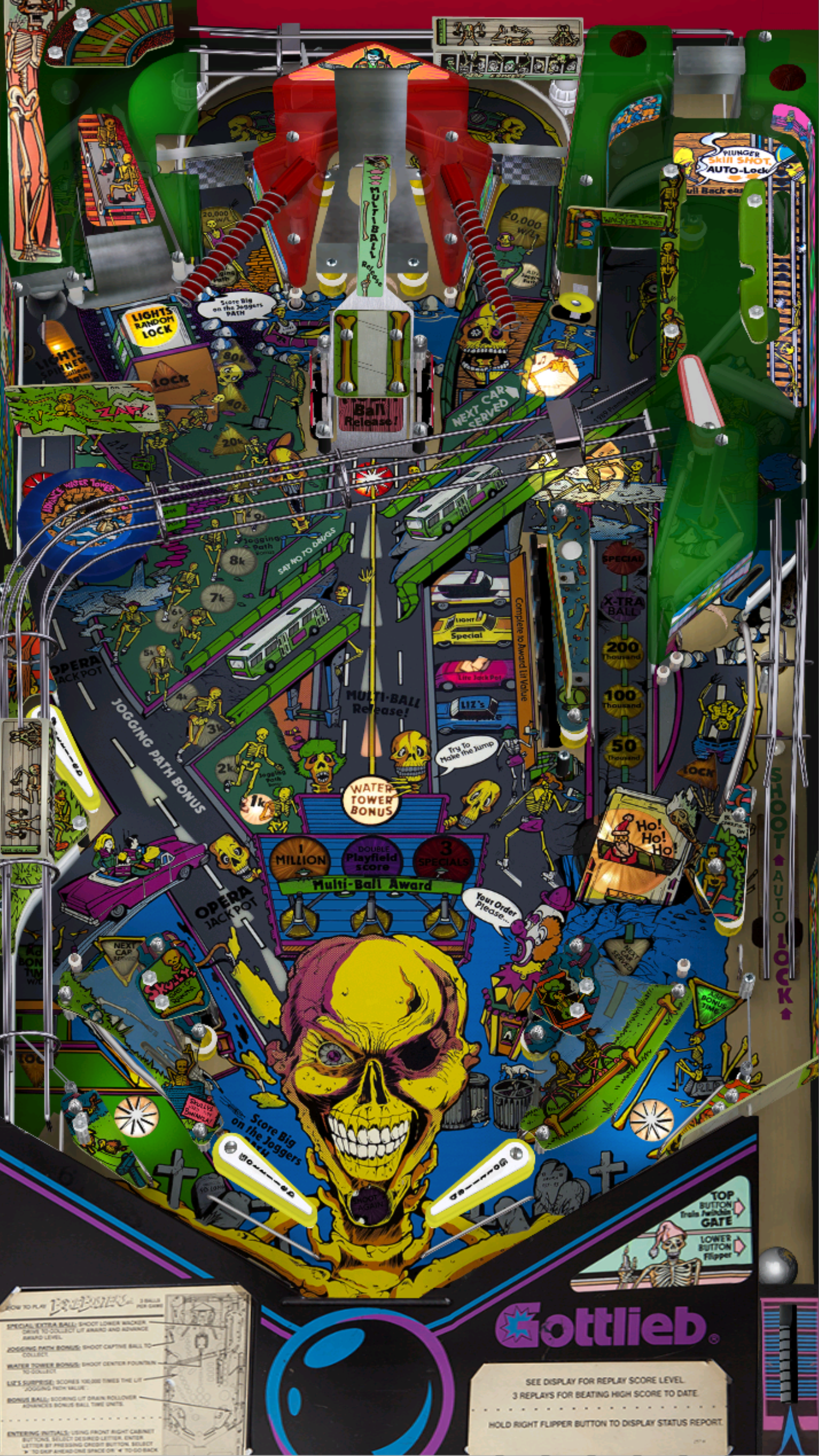 Gottlieb Pinball Pack 1 (For Legends 4K™ Pinball ONLY)