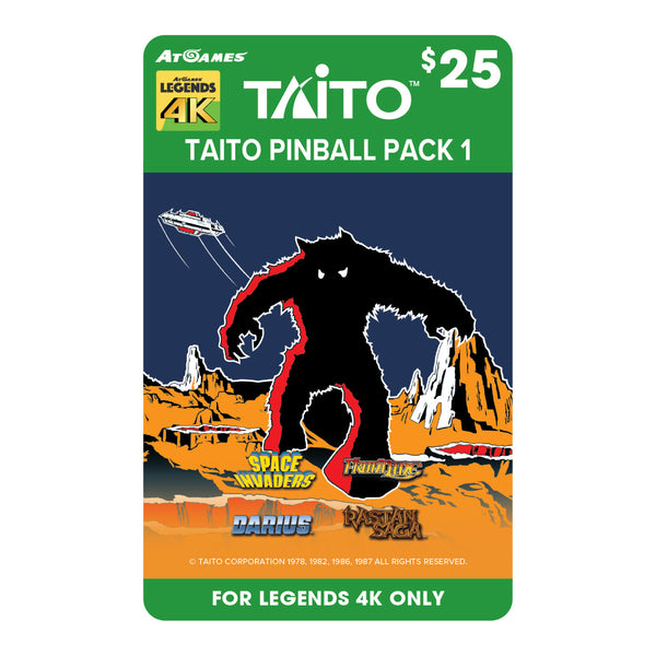 TAITO Legends 4K™ Pinball Pack 1