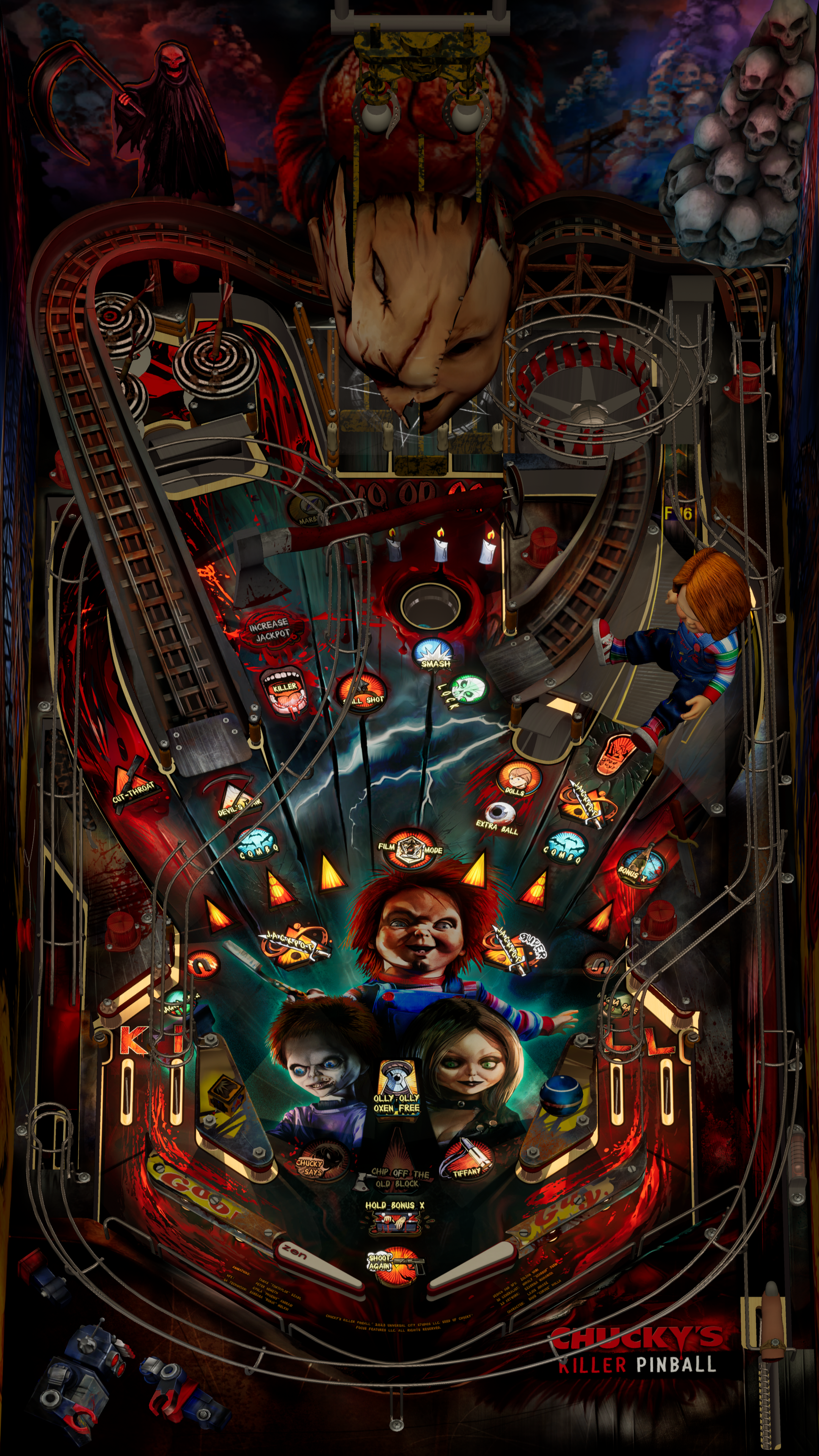 Chucky's Killer Pinball Legends Single Pack (For Legends 4K™ Pinball ONLY)