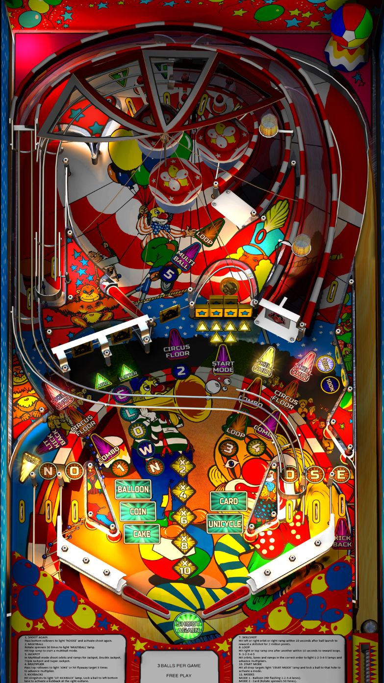 Zaccaria Pinball Pack 5 (For Legends 4K™ Pinball ONLY)