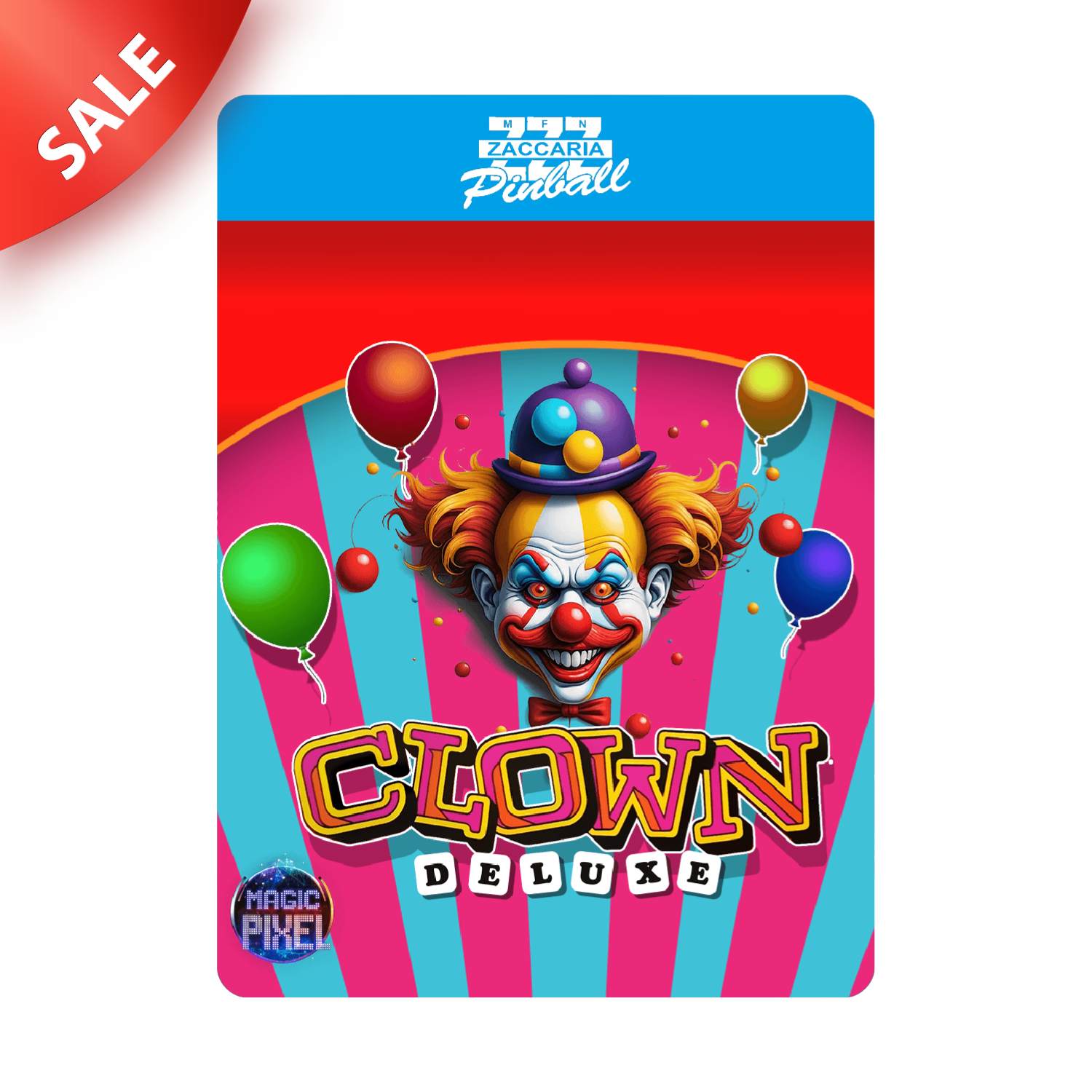 Zaccaria Clown Deluxe (For Legends Pinball HD and Legends Pinball Micro HD Only)